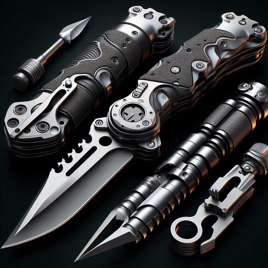 Blue Reef dive knife design