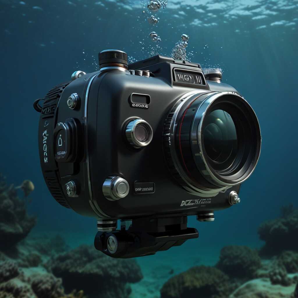 Close up of scuba mask fit on diver s face