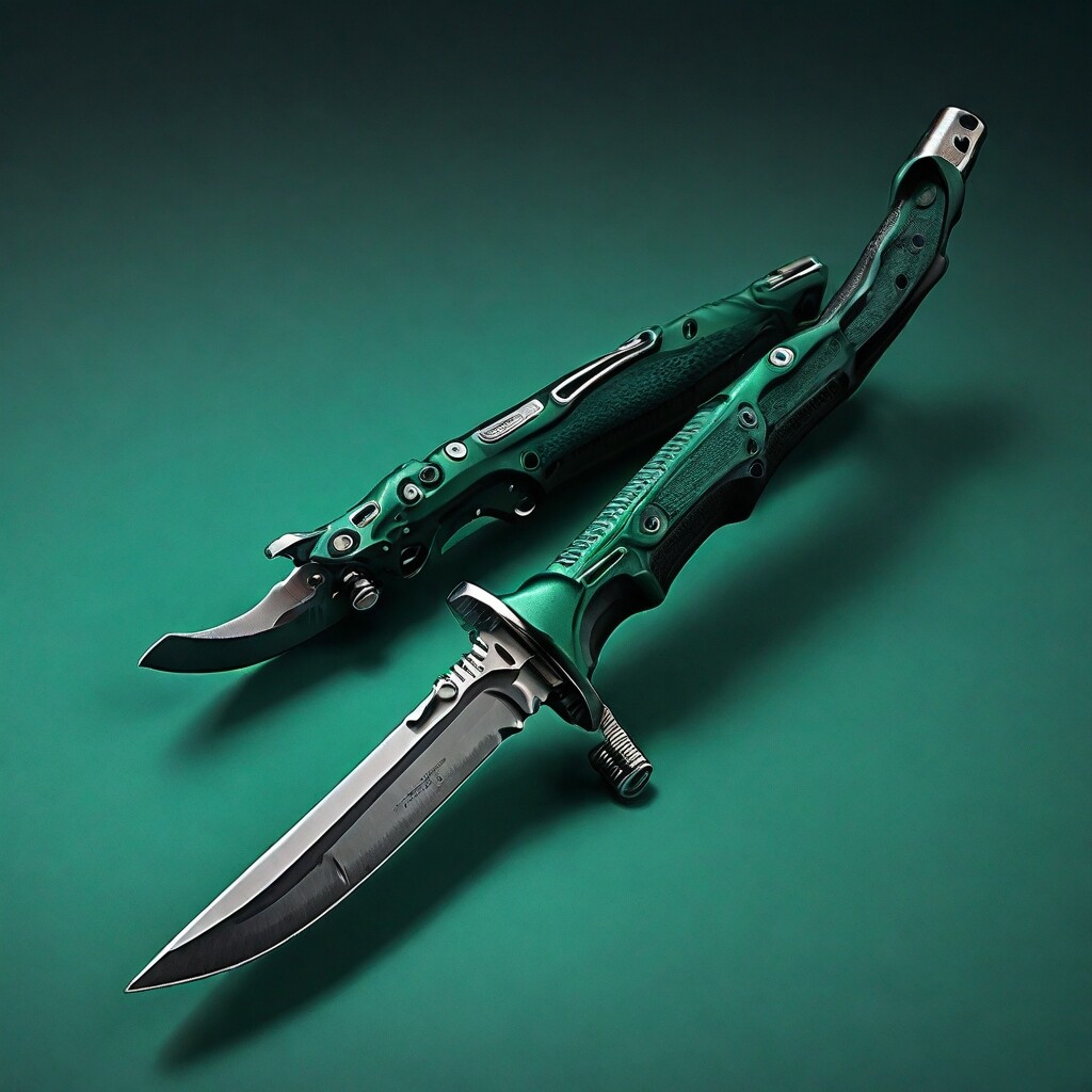 Folding Dive Knives