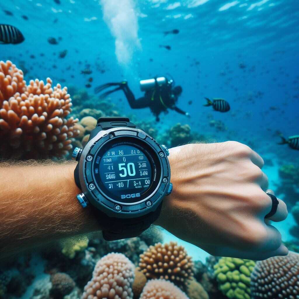 Diver Using Galileo Luna