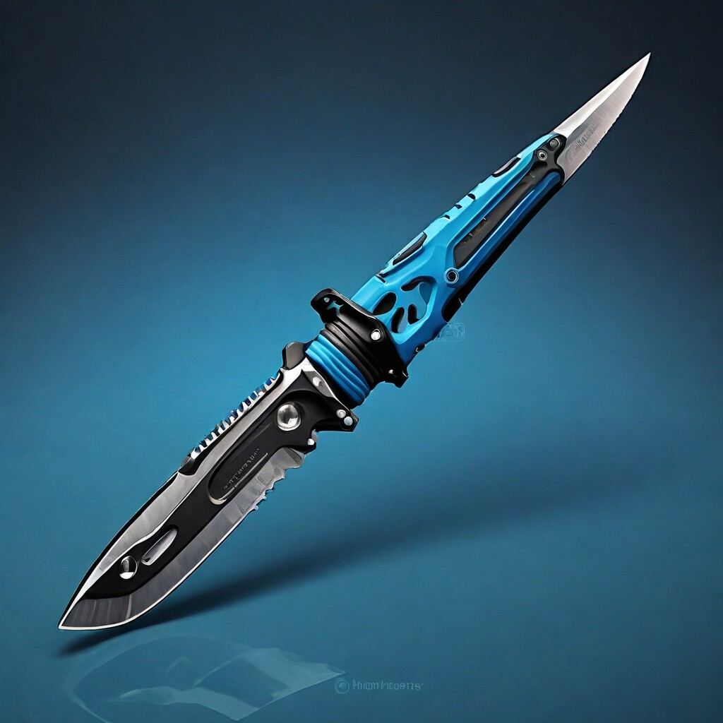 Diving knife with sheath