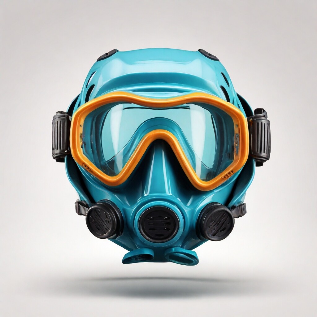 with Oceanways SuperView-HD Mask