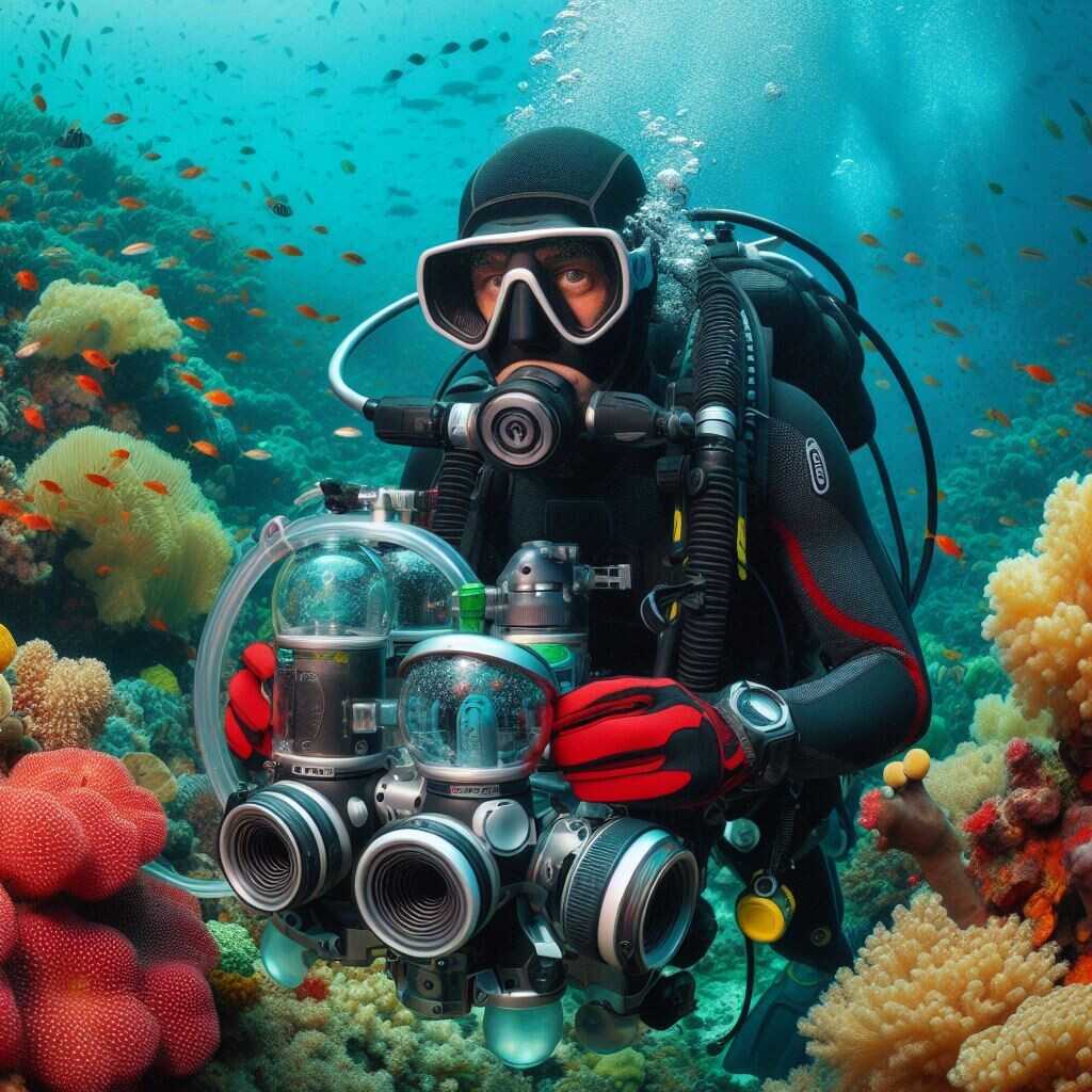 Essential gear for effective air consumption while diving